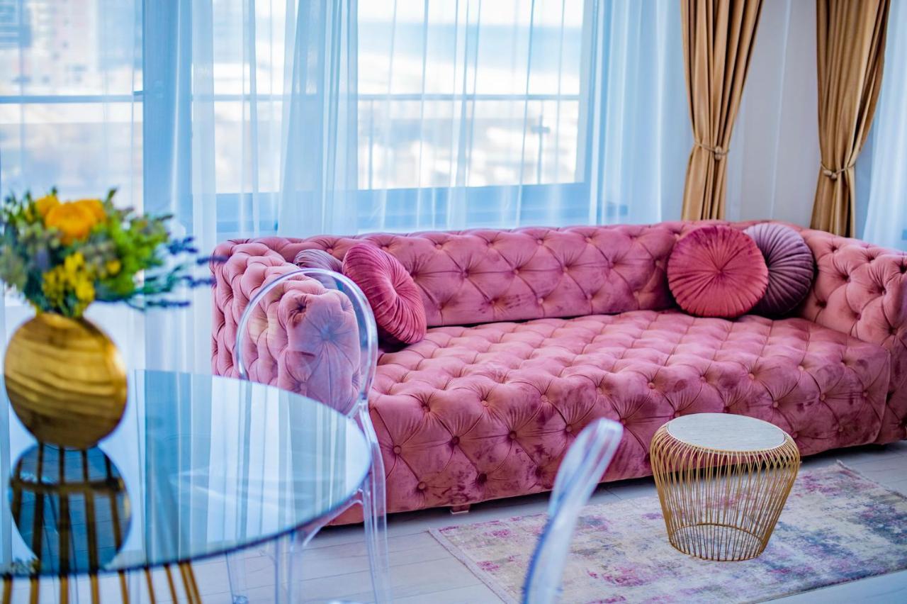 Ferienwohnung Summerland Luxury Velvet Front Sea View Mamaia Exterior foto